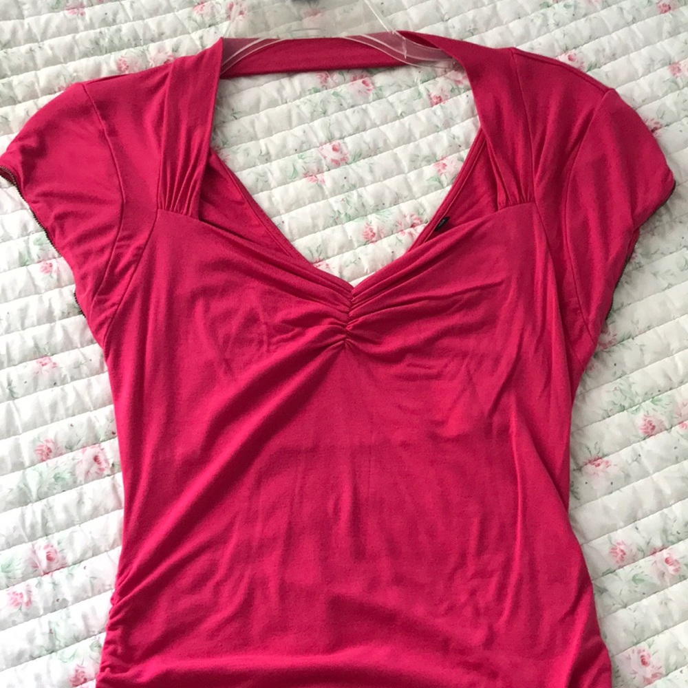 Pink viscose dress